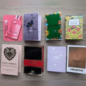 8 Luxury Samples Marc Jacobs - Dolce & Gabbana - Carolina Herrera...